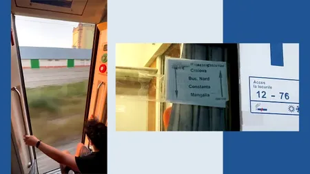 Călătorie de COȘMAR pentru 100 de elevi din Craiova: Ușa trenului s-a rupt în mers / Au ajuns acasă după 14 ore