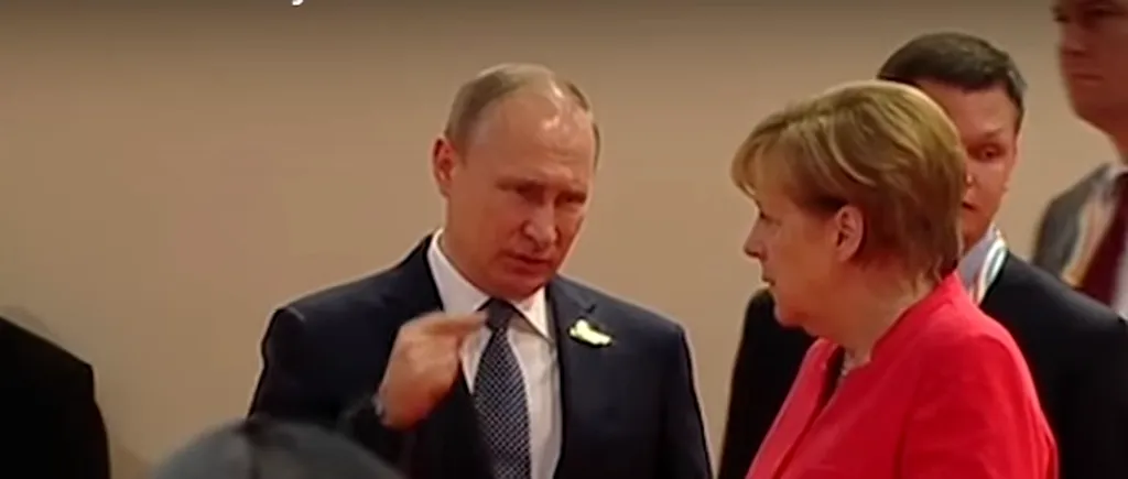 VIDEO viral. Ce a făcut Merkel în fața lui Putin, la summitul G20, face senzație pe internet