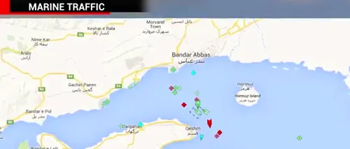 Iranienii au preluat controlul asupra unui vapor în care se aflau și români. „S-au tras focuri de avertizare