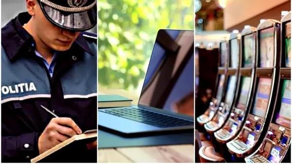 Un polițist din Câmpina și-a amanetat laptopul primit de la muncă pentru a avea bani de păcănele. Nu s-a oprit aici și a mai comis un gest revoltător