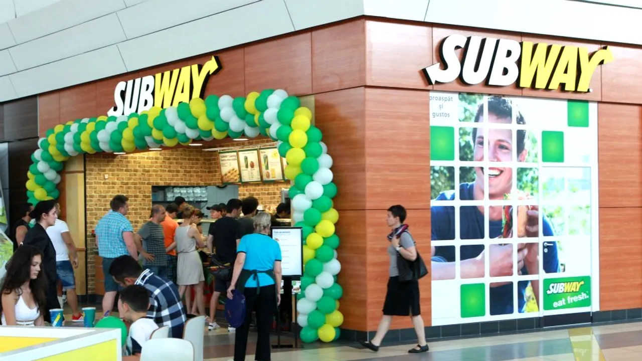 Subway deschide sâmbătă cel de-al cincilea restaurant din România