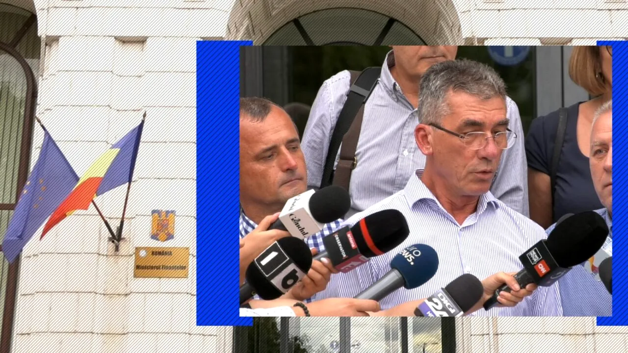 VIDEO| Protestele din Finanțe s-au încheiat, cu promisiunea că nu vor fi angajați demiși. ”Ministrul a înțeles că suntem subdimensionați și epuizați”