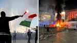 Continuă protestele în Italia. Violențe în Milano. Peste 50 de persoane au fost arestate, iar Piazza Duomo a fost devastată
