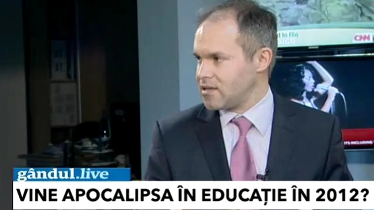 Funeriu, la GÂNDUL LIVE. De ce nu vrea fostul ministru să arate diploma de bacalaureat. Cum explică de ce s-a dus la OTV pentru a-l apăra pe Băsescu