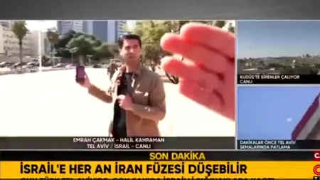 Echipa turcă de la CNN a fost arestată de poliția israeliană când filma pe stradă, în Tel Aviv