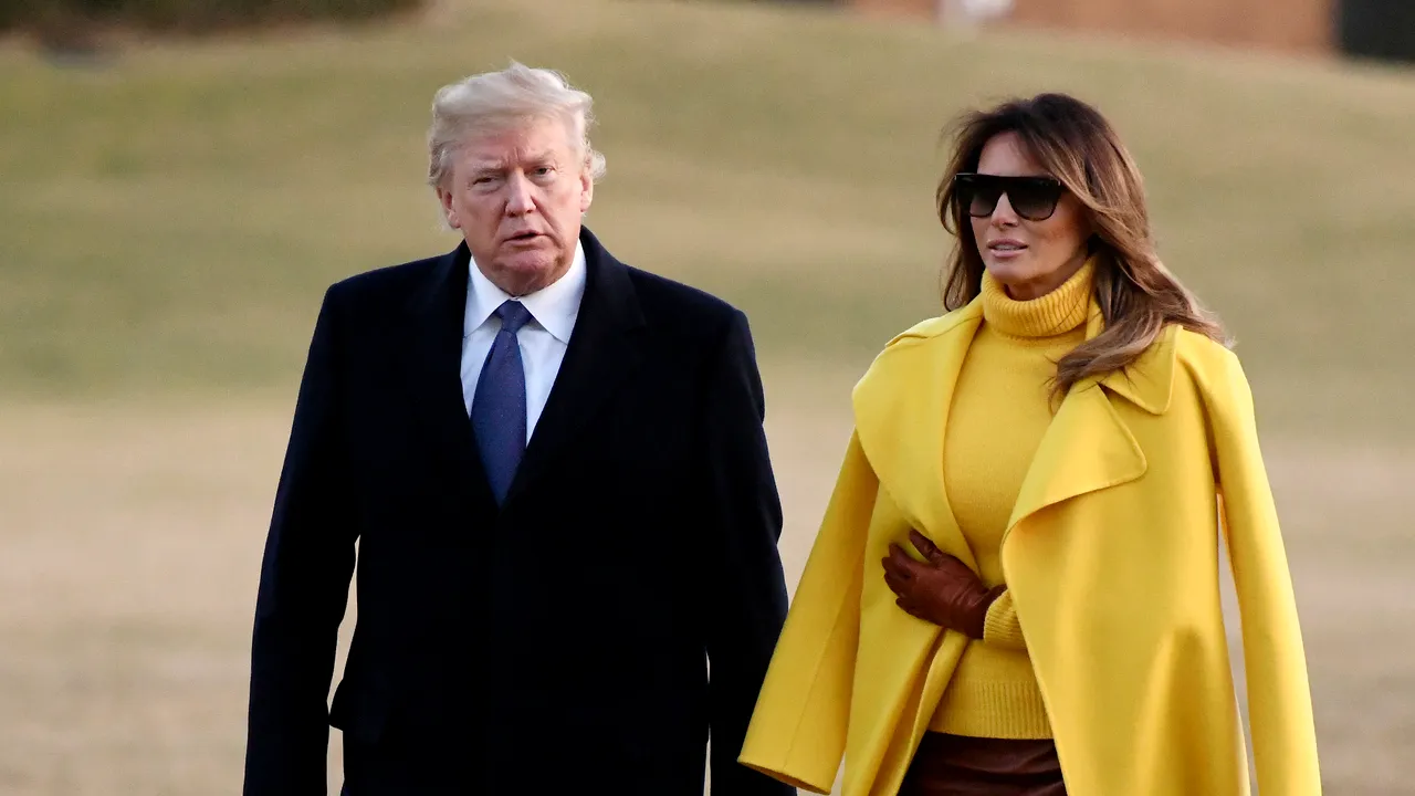 Donald și Melania Trump, surprinși într-o situație stânjenitoare. Clipul care face înconjurul internetului. VIDEO