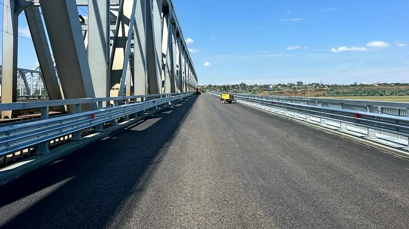 Se reia circulația pe Podul de la Fetești de pe Autostrada Soarelui. Ce au decis autoritățile cu privire la taxa de pod