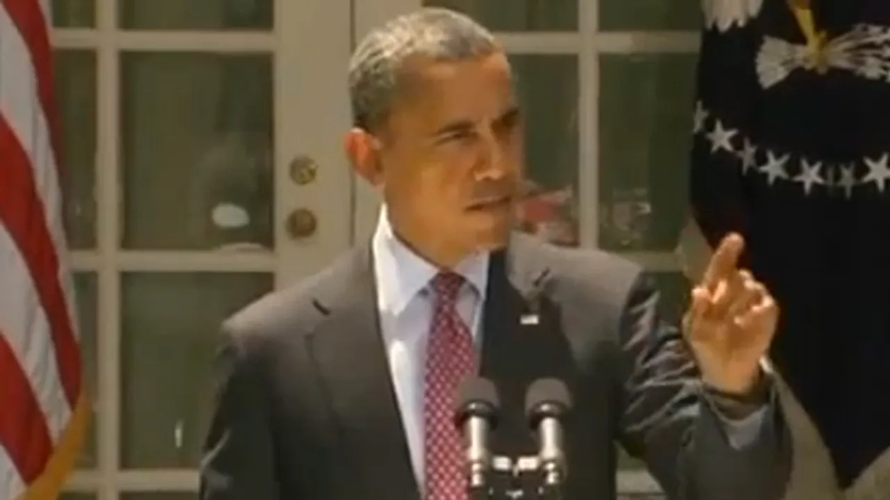 VIDEO - Gestul unui jurnalist l-a scos din fire pe Barack Obama