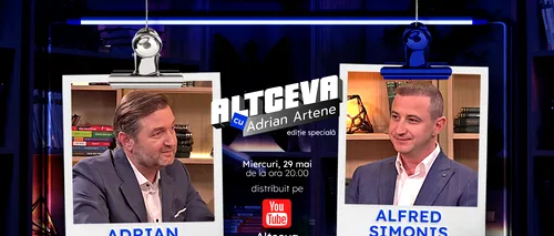Alfred Simonis, al treilea om în stat, de vorbă cu Adrian Artene | EXCLUSIV Altceva cu Adrian Artene