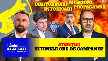 MARIUS TUCĂ - APEL DE ULTIMĂ ORĂ! | 