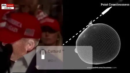 O animație 3D arată cum glonțul, care a trecut pe lângă urechea lui Trump, a fost cât pe ce să-l UCIDĂ