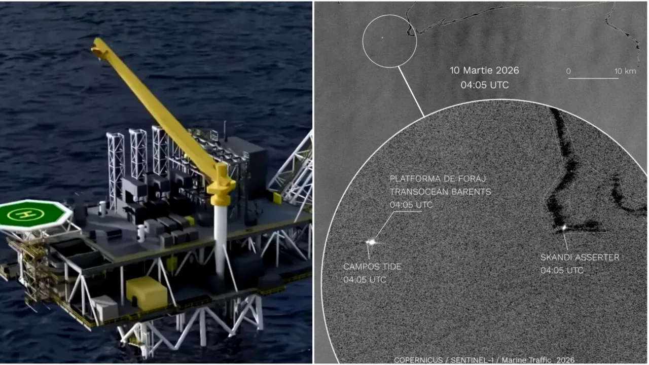 Greenpeace: Scurgere de petrol în Marea Neagră pe o suprafață de 45 km². Incidentul ar avea legătură cu proiectul Neptune Deep