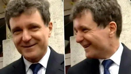 Nicușor Dan, reacție inadecvată la Galați. În vizită la blocul lovit de dronă, s-a pus pe făcut glume pe seama Guvernului Bolojan