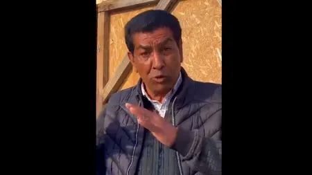 VIDEO | Caliu din Clejani transmite primul mesaj pro-vaccinare pe limba romilor: „Toată familia mea e vaccinată”