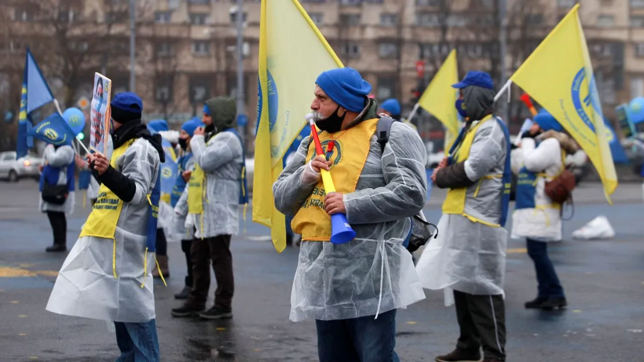 Federația „Solidaritatea Sanitară” protestează în București. Calendarul manifestațiilor