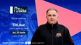 „Cu Gândul la București” începe joi, 25 iunie, de la ora 17:00. Invitat: Titi Aur