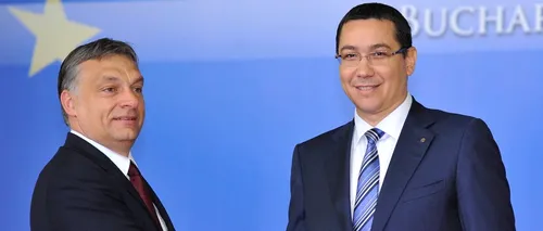 Reacția lui Ponta la provocările premierului Viktor Orban din ultimele zile: mi-a făcut un compliment când a zis că până în 2012 s-a înțeles foarte bine cu România