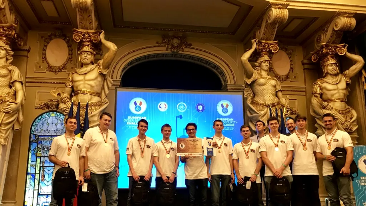 România a câştigat titlul de campioană europeană la competiţia European Cyber Security Challenge 2019