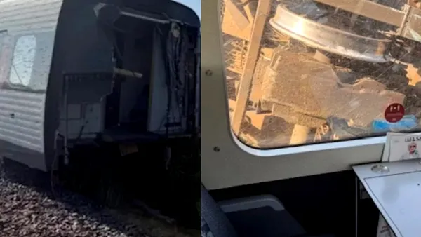 Accident feroviar în Danemarca: Mai mulți răniți, după ce un tren a deraiat. Localnicii au auzit o „bubuitură puternică”
