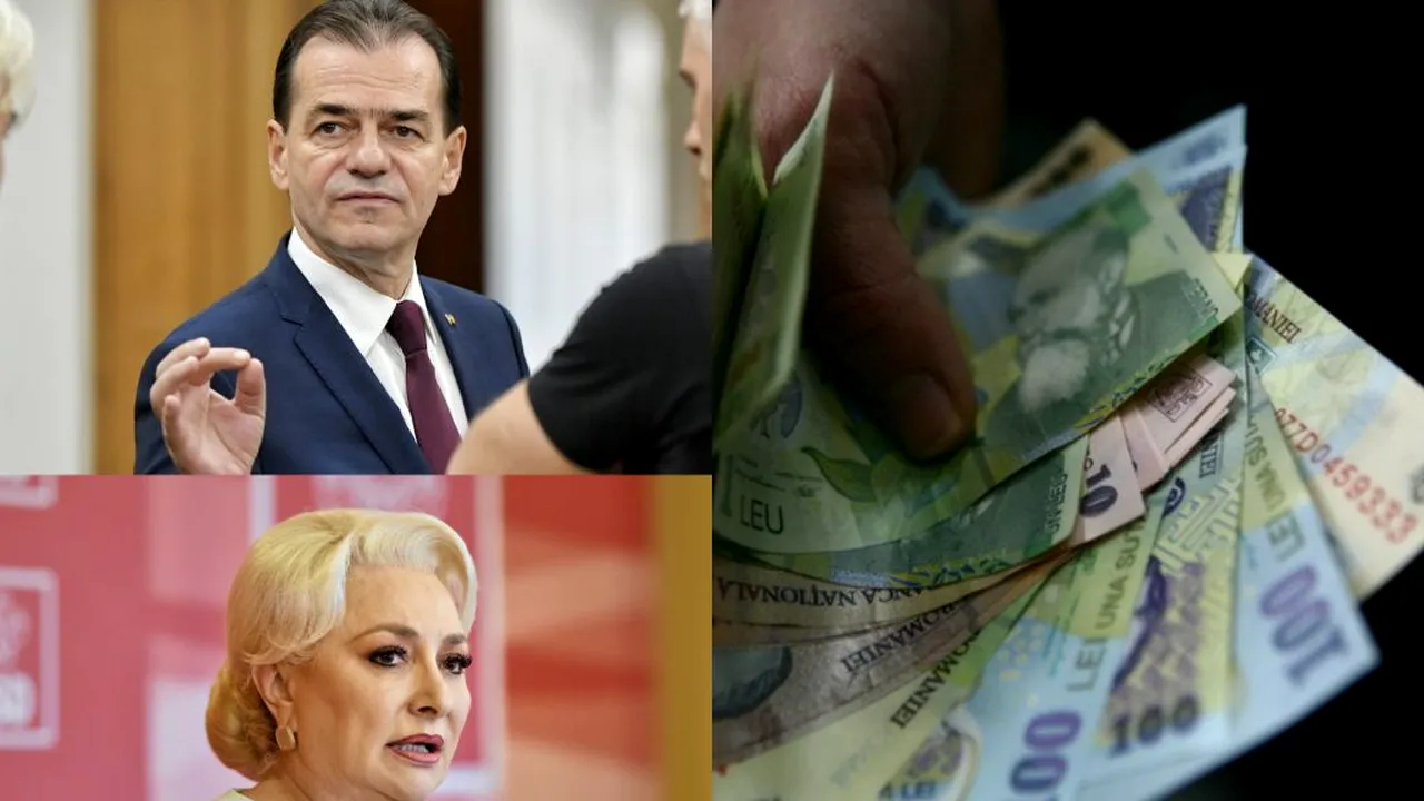 Dăncilă, pe ultima sută pe metri: Vrem să majorăm salariul minim cu 100 de lei / Reacția lui Orban: Mai era cineva prin 1989 care mai dădea câte 100 de lei 