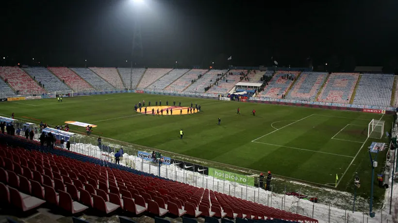 Șase sectoare ale Stadionului Steaua închise de Comisia de Disciplină a FRF