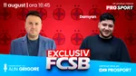 EXCLUSIV FCSB, azi de la 16:45. Echipa lui Marius Baciu, un nou joc slab, acum cu Sepsi. Roș-albaștrii visează la încă un transfer