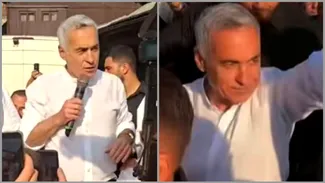 Călin Georgescu, mesaj de încurajare pentru producătorii români la Târgul de la Domnești: „Țara se ține prin popor, nu prin combinații politice”