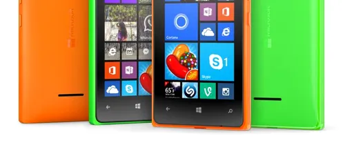Microsoft a lansat două noi smartphone-uri, cele mai ieftine din oferta companiei