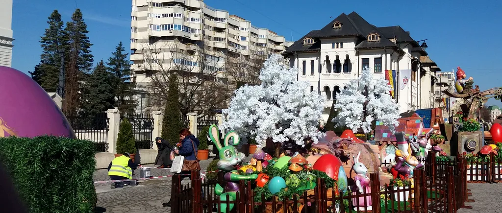 Cum s-au pregătit primarii de Paște. Orașul care a scos din buget 30.000 de euro pentru iepurași, ciuperci gigant și scoarță decorativă