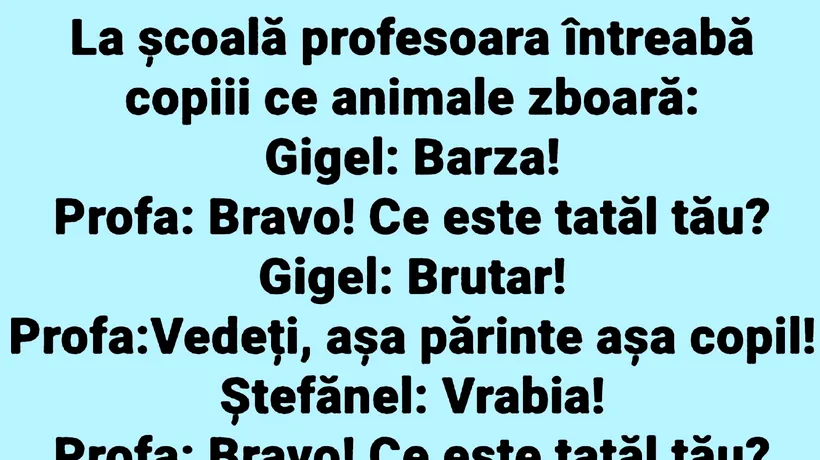 BANC | Bulă și crocodilul zburător