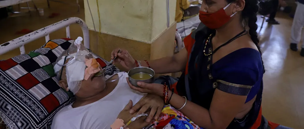 Miilor de oameni din India li se îndepărtează ochii, după izbucnirea focarului de „ciupercă neagră” cauzat de o mutație Covid