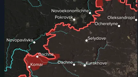 Forțele Rusiei avansează spre o „fortăreață” ucraineană cheie. Ce RISCURI implică eventuala „cădere” a orașului Novopavlivka