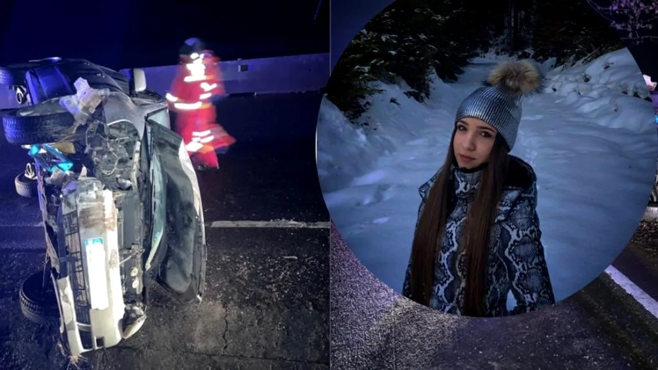A MURIT la 19 ani, chiar de ziua ei. Alexia a intrat cu mașina în separatoarele de sens de pe E 85 și a decedat pe loc