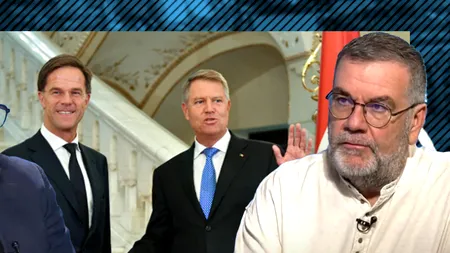 Bogdan Teodorescu: „Iohannis a fost CONTRACANDIDATUL lui Rutte din partea Europei de Est”