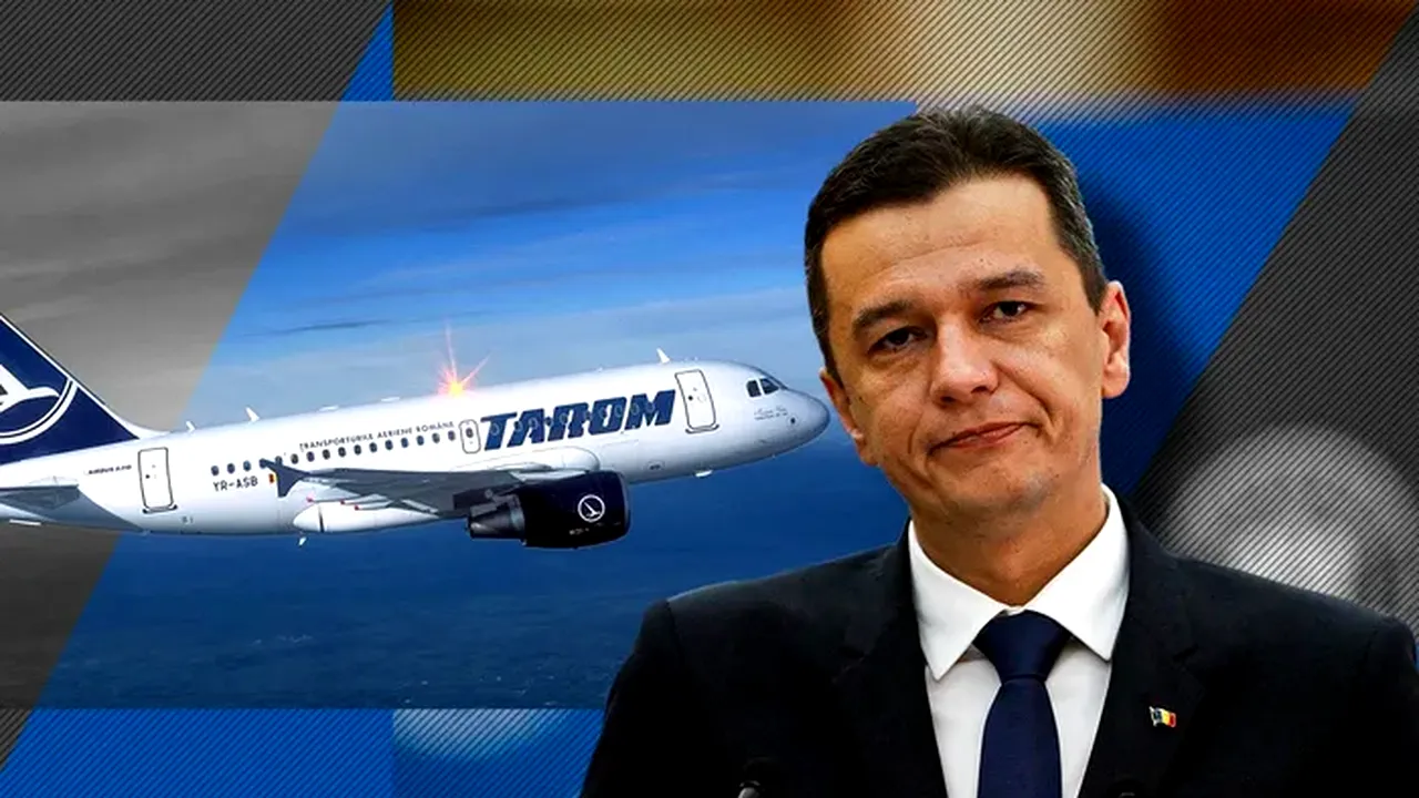 Sorin Grindeanu, despre restructurări: „TAROM trebuie să intre pe făgaș economic corect. Protestul spontan, o lipsă de respect față de pasageri”