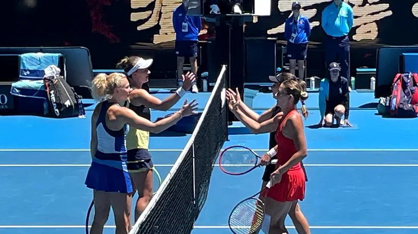 Gabriela Ruse, eliminată din semifinale la Australian Open! Alături de Marta Kostiuk a împușcat un premiu de 210.000 de dolari