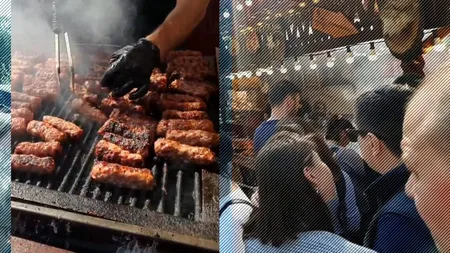 1 Mai în Capitală. Bucureștenii, la „vânătoare” de mici la Terasa Obor și în Parcul IOR. S-a stat în coloană, ca pe Valea Prahovei - VIDEO