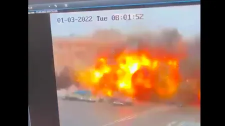 VIDEO | Atacurile armatei ruse asupra Kievului și Harkovului au continuat peste noapte. Primarul Harkovului, după ce rachetele au omorât alți 9 civili, printre care și 3 copii: „Nu este doar un război, este un masacru”