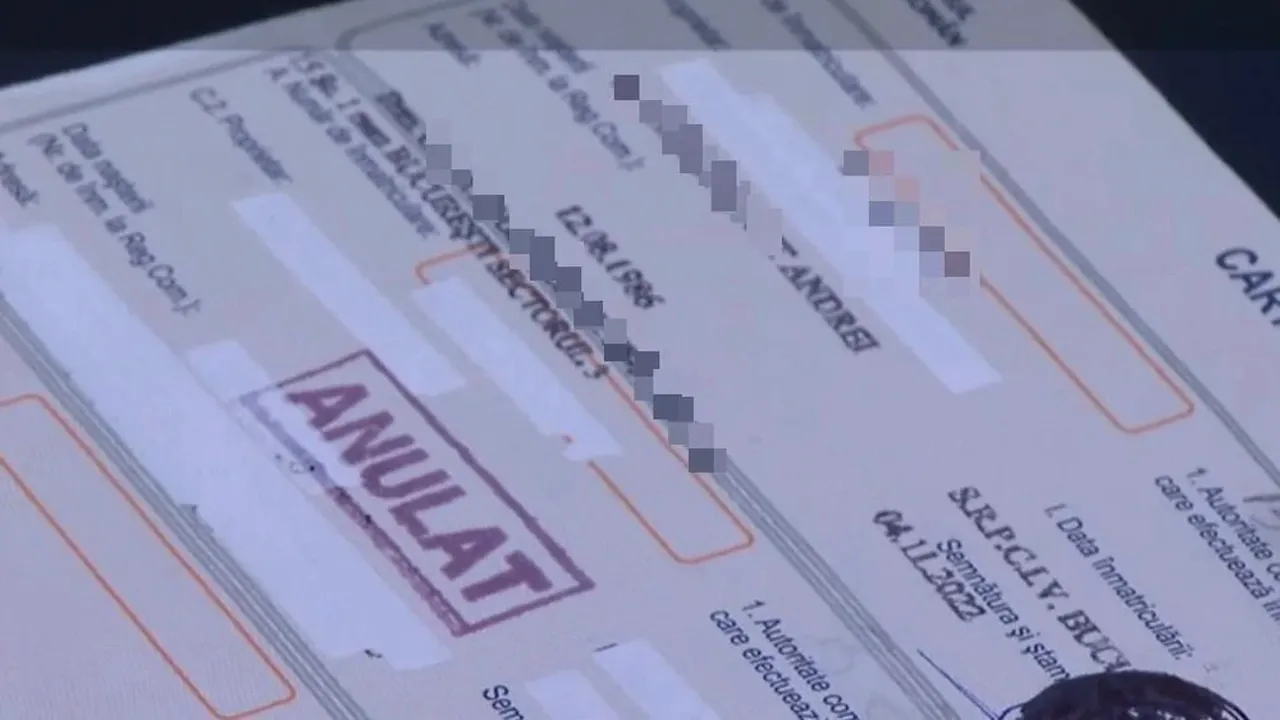 Tânăr din București, șocat când a văzut noua carte de identitate a mașinii sale! Ce gafe au făcut angajații de la Permise