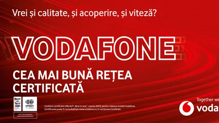 În caz că aveai dileme care este cea mai bună rețea mobilă din România: VODAFONE are cele mai bune servicii, spun experții umlaut