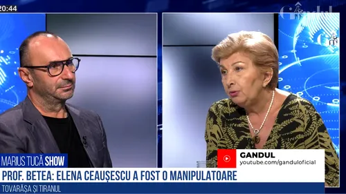 VIDEO | Prof. univ. dr. Lavinia Betea: „Elena Ceaușescu a avut un mare rol în accederea lui Ceaușescu în primul loc din ierarhia partidului, pentru că a fost extraordinar de manipulatoare. S-a erijat într-un fel de cenzor”