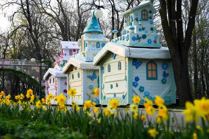 Imagini înainte de deschiderea oficială a Târgului de Paște din Craiova