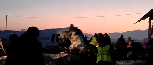 Accident aviatic în Kazahstan. Cel puțin 14 morți și 22 de răniți