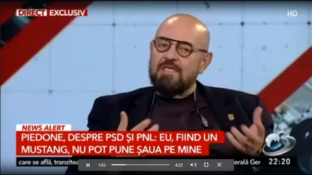 Piedone: Mă duc și la partidul extratereștrilor! Dar mă duc pentru comunitate!