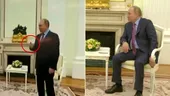 VIDEO | „Nu arată bine”. Ce spun specialiștii în Parkinson despre imaginile cu Vladimir Putin în care mâinile îi tremură