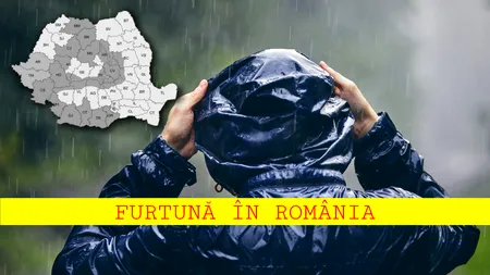 Alertă ANM în România. Cod galben și portocaliu de averse, vijelii puternice și instabilitate atmosferică în următoarele 9 ore