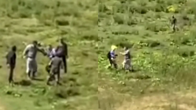 Belgian snopit în bătaie de un grup de ciobani din Bistrița-Năsăud. A vrut să-și ceară scuze și s-a ales cu lovituri crunte - VIDEO