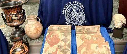 Italia a primit sute de antichități confiscate la New York