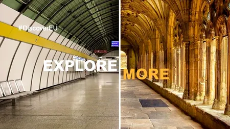 Pregătește-ți bagajul. DiscoverEU se întoarce. Peste 15.000 de tineri europeni, inclusiv ROMÂNI, vor primi BILETE GRATUITE de călătorie prin Europa de la UE