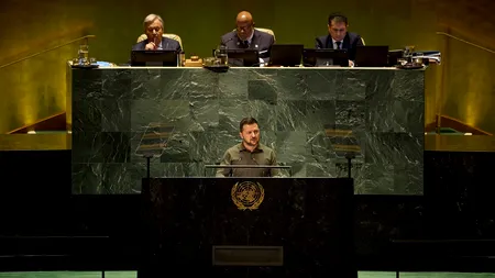 Zelenski acuză Rusia în fața lui Lavrov de la tribuna ONU: Moscova pornește războaie în fiecare deceniu. Părți din Ucraiana, Moldova, Georgia, ocupate